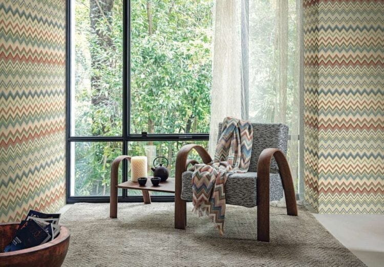 Missoni Home Wallcoverings 04 - Happy Zigzag - Afbeelding 4