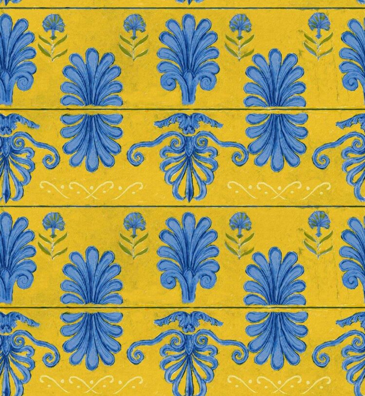 Mind the gap - MYKONOS VILLA MOTIF Lemon