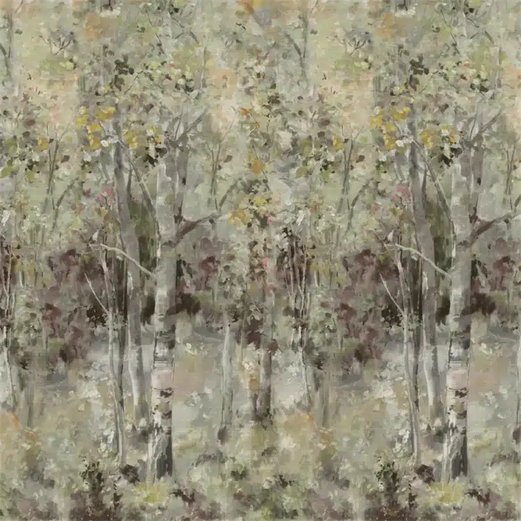 Scenes & Murals III - Bois de Bouleau Grasscloth Scene 2 - Image 2