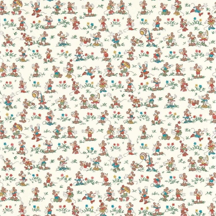 Disney Home X Sanderson Wallpapers - Mickey & Minnie - Image 2