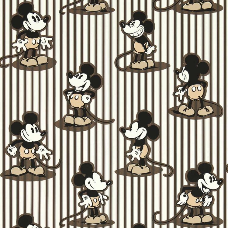 Disney Home X Sanderson Wallpapers - Mickey Stripe