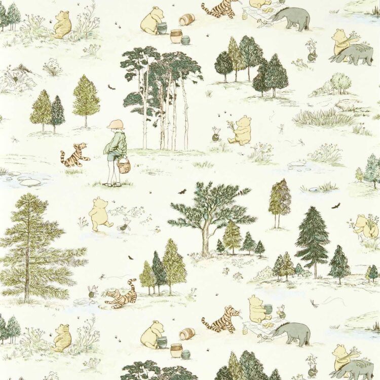 Disney Home X Sanderson Wallpapers - Winnie The Pooh