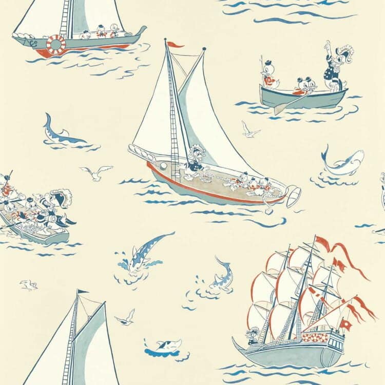 Disney Home X Sanderson Wallpapers - Donald Nautical
