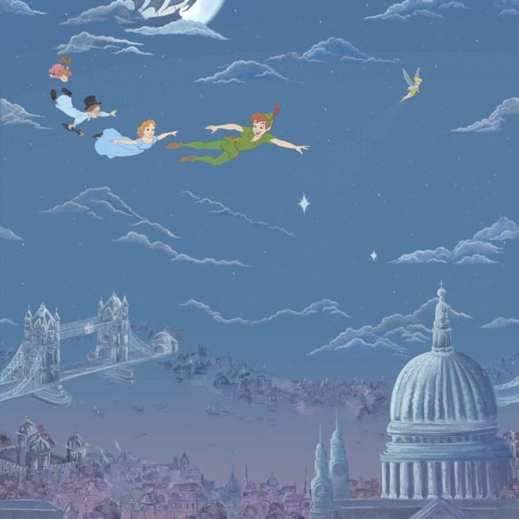 Disney Home X Sanderson Wallpapers - Peter Pan - Afbeelding 2