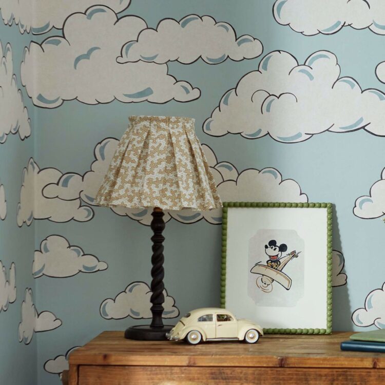 Disney Home X Sanderson Wallpapers - Mickey In The Clouds - Image 3