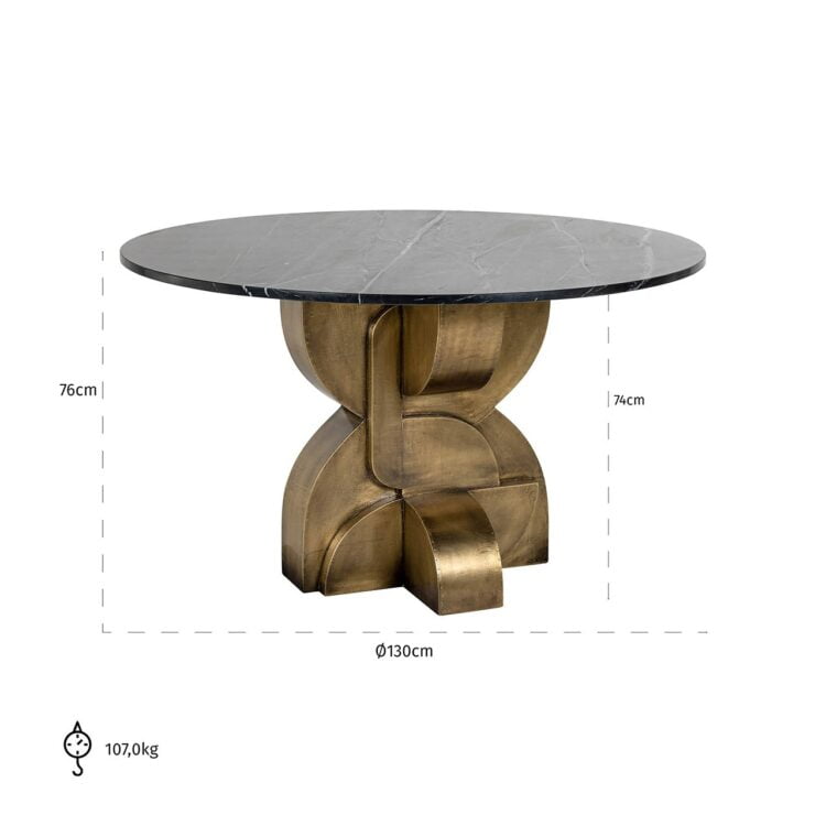 Eettafel Maddox 130Ø - Image 4