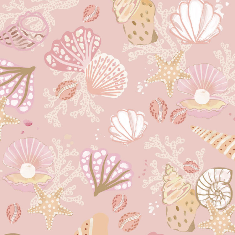 XXX LOUA Pink muurbekleding